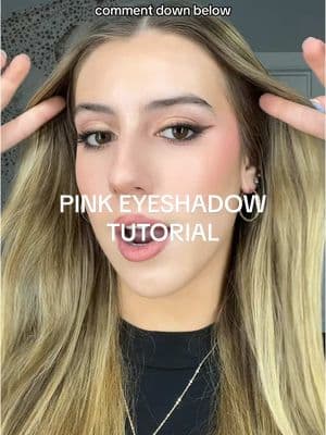 Smoky pink eyeshadow tutorial🥰 #eyeshadowtutorial #easyeyeshadow #pinkeyeshadow #smokyeyestutotial #makeuptutorial @YSL Beauty  @essence cosmetics 