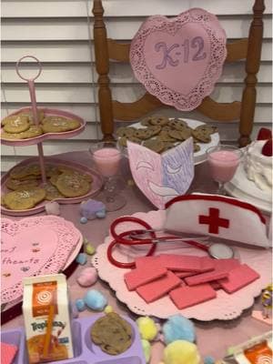 My best friend has never seen K-12, so we had a watch party last night. These are the food and decorations. How many songs do you see? 😊#melaniemartinez #melaniemartinezk12 #k12movie #melaniemartinezparty #fyp #themed party 