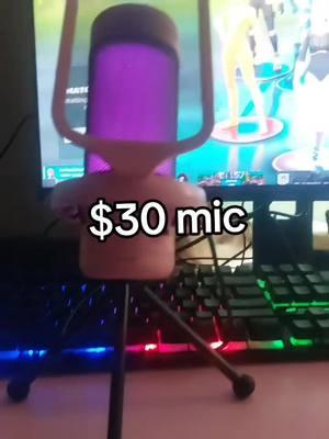 I love using this amazing mic for my streams ❤️ #contentcreator #trend #fortnite #fyp #tiktok #TikTokShop #gaming #mic #gamingmic #streaming #streamingsetup #streamingmic 