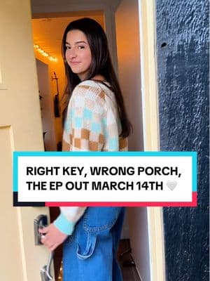 Right Key, Wrong Porch the EP out march 14th 🤍 i can’t wait for you to hear these 6 songs :) comment which one you’re most excited for 🥰 #singersongwriter #newmusic #epannouncement #jordanabryant #newrelease 