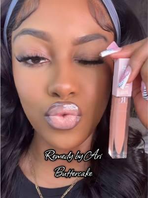 Okay Ms. Ari. Grandma not mad grandma is impressed. 💗 @remedybyari  #blackownedbusiness #arifletcher #remedybyari #lipcombo #lipcombotutorial #brownliner #nudelip #prettyinpink #blackgirlmakeup 