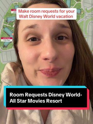 You want to make sure you are booking the correct room but also making the perfect requests for your Walt Disney World vacation. All Star Movies has standard rooms but also preferred rooms that will be closer to the main lobby and bus stop to the Disney parks. The Toy Story area is a preferred room category! #disney #disneyresort #waltdisneyworld #disneyworld #allstarmovies #disneyvalueresorts 