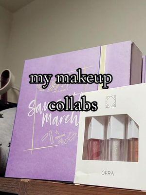 Replying to @somialoves i  ❤️ my collabs so much #sigmaxsamanthamarch #ofraxsamanthamarch #makeupcollab #makeupcollection #makeuporganization @OFRA Cosmetics, LLC @Sigma Beauty 