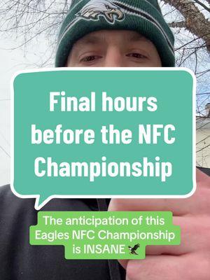 The anticipation for the Eagles in the NFC Championship is THROUGH THE ROOF #eagles #football #hardrockcafe 