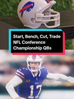 Only 4 NFL quarterbacks left this season! Who will the paper football start, bench, cut and trade? #nfl #NFLPlayoffs #quarterback #paperfootballguy #joshallen #patrickmahomes #jaydendaniels #jalenhurts #eagles #commanders #bills #chiefs #startbenchcut #paperfootball 