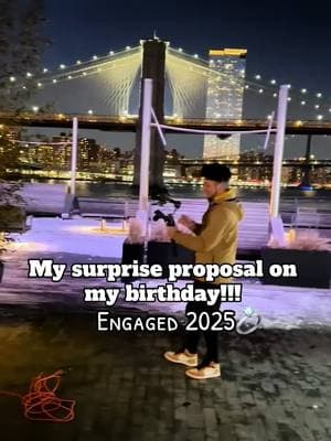 Esto no me lo esperaba 😭😭😭 #engagement #engaged #proposal #propuestadematrimonio #bodas2025 #nycproposal 