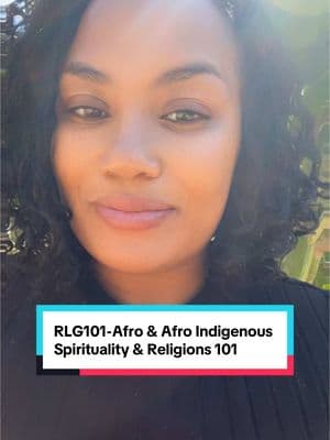 Afro & Afro Indigenous Spirituality and Religion 101. Enroll now, I will not offer course overrides again this semester. This class is hybrid meaning we will meet in person at #HillmanTok as well as virtually. If you miss a lecture the replay is always available on my YouTube channel (ToniWu222). #toktokuni #fyppppppppppppppppppppppp #toniWu #diasporatingz #toniwu222 #decolonizedFrameworksPodcast #DecolonizedFrameworks #Fyp #BlackTikTok #blackreligion #blackhistory #professor 