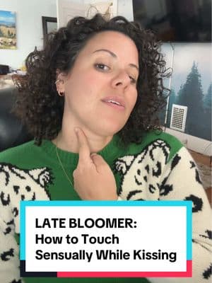 I was intially so intimidated by “taking charge” and branching out with touch while kissing. Here are a few suggestions that may help. ❤️ What are some of your favorites ways to touch or be touched? #latebloomer #touch #kissing #dating 