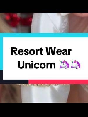 Resort Wear Collection Unicorn🦄 #BP #unicorn #fizzandloanbiz #diamonds #reveals #surprisejewelry #size9