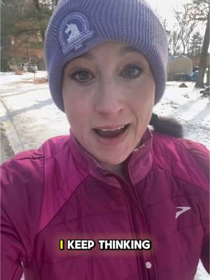 I spoke WAYYYYY too soon on this one. It still wasn’t as cold as it’s been, but I wasn’t hot for too long. #runtok #run #iloverunning #runningcoach #runcoach #runtokcommunity #bostonmarathon2025 #runningwithheart #winterrunning #marathontraining #normalizerunning #corospace3 #CapCut 