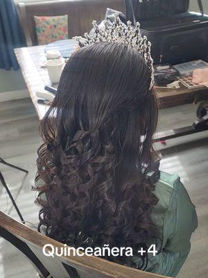 #quinceañera #quincehair #hair #quince #lasvegasmua #lasvegas #makeup #makeupartist  #lasvegas #lasvegasmakeupartist #mua #peinados #curls #quincemakeup 