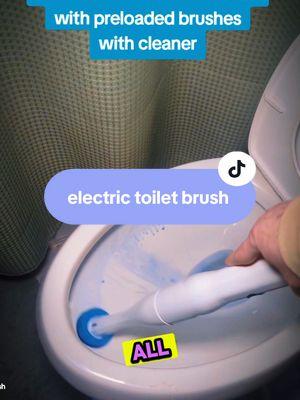 Replying to @careng8electric toilet brush #ConSantanderConecto #toiletbowlcleaner #lysoltoiletbowlcleaner #cleaningtiktok #toiletscrubber 