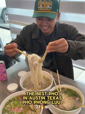 🍜🔥The BEST pho in Austin HANDS DOWN✨Always worth a drive from South Austin just for THIS  📍✨Pho Phong Luu 11800 Dessau Road, 302 Austin, TX 78754  ⏰Hours of Operation: Mon, Tues, Fri 10am-230pm, 430-8pm Wed-Thurs CLOSED Sat-Sun 10am-230pm  — DETAILED REVIEW:  🍜Food: 5 / 5 - Top TIER pho. It’s even BETTER than most places in California  🚚Service: 5 / 5 - Service is always amazing here and attentive  🧼Cleanliness: 5 / 5 - The whole area was squeaky clean, even the bathroom!  🚘Parking: 4.5 / 5 - Parking here is kind of bad, especially during lunch rush so be prepared!  🤑Price: 5 / 5 - Perfectly priced pho at roughly $15 with tax  — 😊PS: If you ever see us in public, please say hello! We want to THANK you for following us on socials  #phophongluu #pho #vietnamesefood #phophongluuaustin #vietfood #vietnamesefoodaustin #utaustin #austinbucketlist #houston #dallas #texastok #texas #satx #austintok #texastok #gillynova 