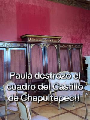 Esa Paula también deshizo el cuadro del Castillo de Chapultepec!! 🤣🤣 @Geraldine Bazan ❤️✌🏻 #cuesteloquecueste #lashijasdelaseñoragarcía #okaginer #mariasorte #lospinos #mexicocity #cdmx #luisportilla #guillermogarciacantu #elavelden #emmanuelpalomares #brandonpeniche #geraldinebazan #viral #fyp #lasestrellas #televisa #televisaunivision #univision #auditorionacional #castillodechapultepec 