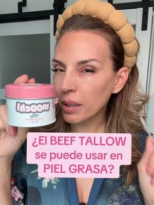 Replying to @Blanca | TikTok Shop ¿El sebo de vaca se puede usar en piel grasa? Contacté a la empresa que produce esta crema para preguntarles, te cuento lo que me respondieron… 🩷🐮 #sebodevaca #seboderes #beeftallow #beeftallowfacecream #beeftallowcrean #beeftallowskincare #cremasebodevaca #moochi #seboderescrema #skincare #pielmadura #skinglow #skingoals #TikokShopLoveAtFirstFind @moochi tallow 