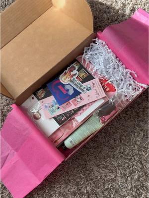 So many goodies in one little pink box 💕 Check us out to see what you’ll Reveal in yours 😉 #romancebooks #romancebooktok #romancebooklover #bookbox #romancebookbox 