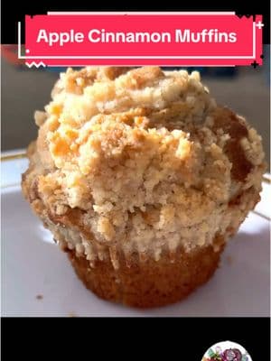 Apple Cinnamon Muffins! The perfect way to start your morning. Click the link in my bio to purchase the full #Recipe #recipes #muffins #muffin #cinnamon #apple #cinnamonapple #cinnamonapplemuffins #fyp #kristys #chefkristea 