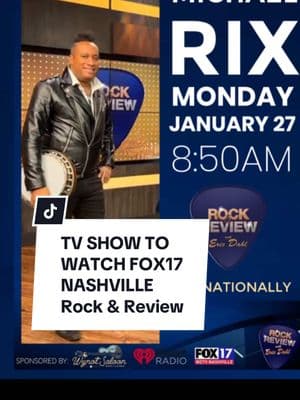 Rock And Review with Eric Dahl | Monday 8:50AM Tune in January 27th at 8:50 AM as the incredible Michael Rix joins me on Rock & Review! We're diving into the magic of the banjo his new album and work with Project K9 Hero and why it continues to rock hearts everywhere.  Catch us on @ @Rock and Review with Eric Dahl @FOX 17 News, now nationally syndicated!  • Banjo endorsed by the amazing @Recording King  Don't miss this celebration of #banjomusic, #bluegrass, and all things country cool! #Heart #RockAndReview #Fox17 #RecordingKing #CountryMusic * Set your reminders and let's jam! What do you think? 2d #tvshowstowatch #foxnewschannel  #nashvilletennessee #Projectk9Hero #k9softiktok 