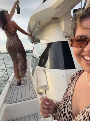 three points of contact at all times ⚓️🍾🤍 #yachtlife #birthday #dirty30 