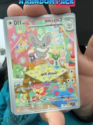 Cute pull today + & I’m gonna make a separate TikTok for new content. I swear skating videos will come soon too! 😭 @Kianayouwannacollect #pokemon #cinccino #temporalforces #