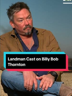 Landman Cast on Billy Bob Thornton #landman #landmanseries #BillyBobThornton #JamesJordan #jacoblofland #markcollie #ParamountPlus 