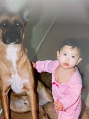 #CapCut I miss them this way. #ThePast #Babies #BabyPhoto #Dog #CapCutAffect #Filter.