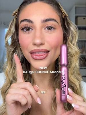 @Benefit Cosmetics BADGal BOUNCE Volumizing Mascara!!🤍✨ #makeup #mascara #badgalbounce #benefitmascara #benefitpartner #ad 