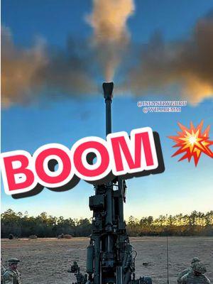 Here comes the BOOM! Proud of my nephew #military #13B #777 #boom #highangle #fieldartillery #kingofbattle #proud #nephew @willremm 