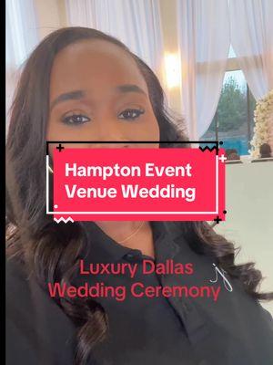 We loved our very first @The Hamptons Event Venue wedding! This new package is perfect for the couple who wants a ceremony filled with elegance!  Interested? DM us. Remember all pricing is listed on our website justelope.net #Lemon8 #justelope #dallasmicrowedding #dallasmicrowedding #dallasmicroweddingplanner #dallaselopementplanner #justelopedallas #dallaselopement #dallasceremonycompany 