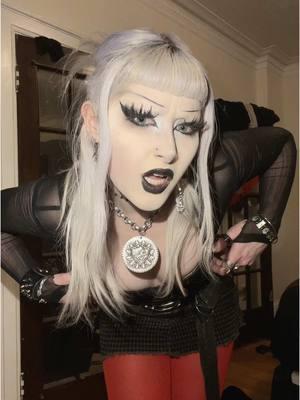 love divine and i also love doing this little stomp #fyp #fypage #fy #foryou #foryoupage #gothgirl #alternativegirl #gothgf #goth #alt #alternative #gothmakeup #gothicmakeup #outfit #gothtok #vampire #vampiregirl #vampiregoth #gothoutfit #makeup#mua#makeupartist  #romanticgoth#outfitinspo #fitcheck#styling#stylingtips #wearingvsstyling#fashion#fashiontiktok 