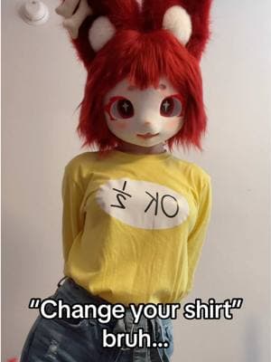 I will not change my shirt. (Nyon catman moment) (ranfren moment) . . . . . . . . #furrydance #dancetrend #kig #kigurumi #ranfren #nyon #nyonranfren #ranfrennyon #randalsfriends #randalivory #randal #kigurumimask #kigfursuit #kigfurry #kawaii #fursuit #fursuiter #cutefursuit #furry #furryfandom #fursona #fursonas #furrycommunity #cutefurry #furrytiktok #furryfyp #fypage #foryou #foryoupage #兽装 