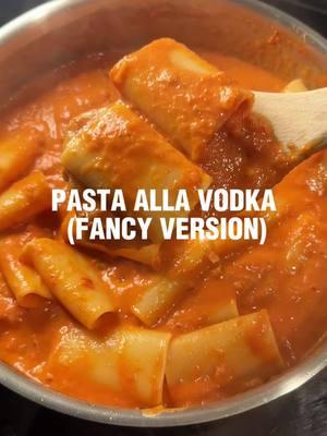 You might already know that vodka pasta is my FAVORITE dish. I have several varieties but this is my ✨fancy version✨ What makes it so fancy? Pancetta, Calabrian chili paste, sun-dried tomato paste (instead of regular), and Paccheri pasta. It still comes together in under an hour though! #vodkasauce #vodkapasta #pasta #pancetta #DinnerIdeas #carolbeecooks 