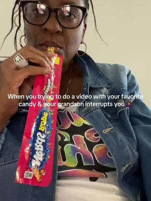 Who remembers nerds candy, now in a rope 😋 ##candytok##nerdscandy##over50ontiktok##fyp#grandsonandgrandma##candy