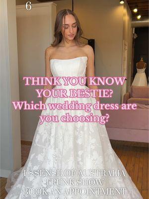 Brides! Are you ready to say YES to the dress of your dreams?🎉 Join us February 7–9, 2025, for our Essense of Australia Trunk Show at Bon Bon Belle - Burlington!  This trunk show allows you the opportunity to try-on wedding dresses that we normally don’t have in store - it may just be fate! Explore the amazing craftsmanship and intricate details that Essense of Australia offers.  Your dream wedding dress shopping experience awaits you - tap the link in our bio to book your appointment today!  #wibride #engaged #chicagobride #wedding #weddingdress #weddingdressshopping #bridalboutiquewi #midwestbridalshop #bride #bridal #mkebride #bonbonbelle #weddingdressinspo #pickaweddingdress #tagyourpartner #tagyourbestfriend #bridalgown #2025bride #2026bride #essenseofaustralia #essenseofaustraliatrunkshow #trunkshow bridal shop, trunk show wisconsin, choose a wedding dress