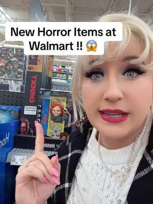 New Horrow Merch at Walmart 😱 #walmartfinds #horrortiktok #childsplay #pennywise #walmart #chucky 