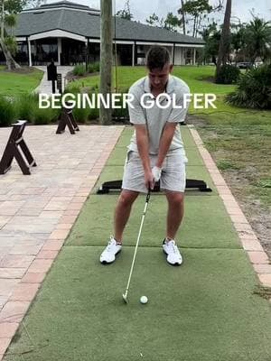 I built a beginner a golf swing in one hour. #beginnergolfer 