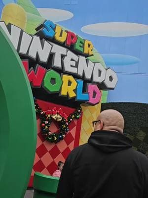 Super Nintendo World #Super #Nintendo #World #Mario #Luigi #Universal #Studios #Christmas #time @mckaygreenwood1 