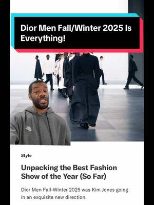 Kim Jones put out some of his best work for Dior Menswear F/W ‘25, but is it too late? #fashiontiktok #parisfashionweek #menswear #dior #jacquemus #kimjones #jonathananderson 