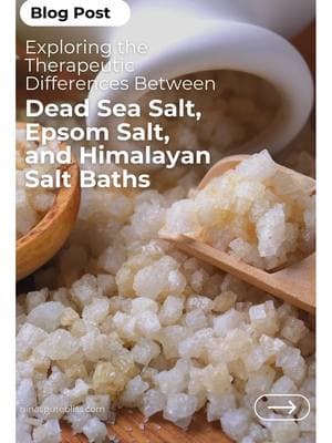 When it comes to relaxing and rejuvenating your skin, salt baths have become a go-to wellness ritual. But with so many options—Dead Sea Salt, Epsom Salt, and Himalayan Salt—it can be difficult to know which is best for your skin and body. Learn more in our blog 🌐 🔗👆 #ninaspurebliss #brambleon #deadseasalt #epsomsalt #himalayansalt #bathsalts #skincarebenefits #naturalskincare #relaxation #detoxbath #SelfCare #healthyglow #soothingbath