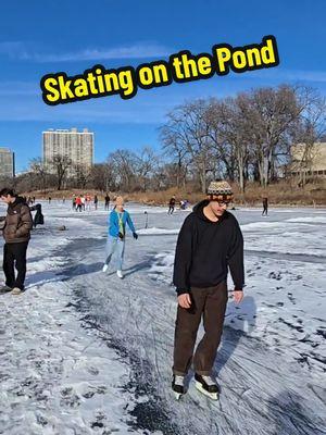 #chicago #lincolnpark #IceSkating #pondhockey #hockey #northpond #lincolnparkchicago #wintertime #brianreallychicago #winteractivities 