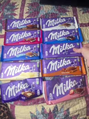 My third order of this Milka bar variety pack, always ships fast, free gifts, always delicious #chocolate #milka #milkchocolate #TikTokShop #FoodTok 