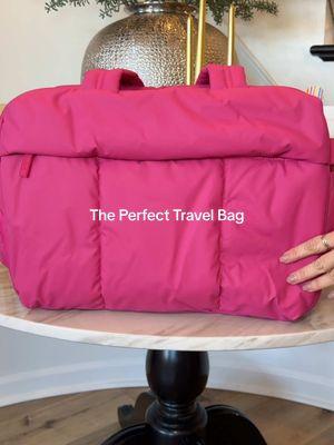 As someone who travels for a living, I have put numerous travel bags to the test and this travel bag is the tried and true travel bag that I want to reach for on every single trip!  The Calpak Luka Duffel is considered a personal item and will fit under the airplane seat! It comes in so many color options, but I do think this pink travel bag would make a cute Vday gift! This bag is in my BIO in my LTK.  This Luka Duffel is in the color options Dragonfruit. There are other color options as well! Just click on the duffel to see all color options available when shopping. @CALPAK Travel  #ad #calpak #calpaklukaduffel #travelbag #travelbagreview ➡️ https://liketk.it/53S98 #ltktravel #ltkitbag #liketkit 