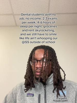 By the end of dental school, I swear imma have a head full of gray hair and high blood pressure 😭 #fyp #dentalstudent #explore #lifeofadentalstudent #dentalschool #predental #predent #dentist #dentaltok #studentdoctor #studentdentist #dentalstudents #doctor #doctorsoftiktok #dentistsoftiktok #Smile #teeth #blackdoctors #blackexcellence #dayinthelife #clinic #dentaloffice #cavity 