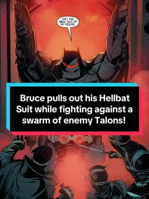 BRUCE JUST PULLED OUT THE HELLBAT ON THE TALONS #fyp #Batman #Gotham #BruceWayne #DCComics #Nightwing 