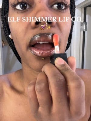 @e.l.f. Cosmetics yall needa hook ya girl up with some new shades of this shimmer lip oil😍. #fyp #elf #glowoil #lipoil #elfcosmeticslipoil 