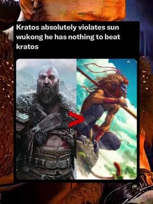 Kratos vs sun wukong kratos wins #kratos #gow #godofwar #sunwukong #journeytothewest #anitok #fyp #anitokgods #animefy #animefyp #animevsbattles 