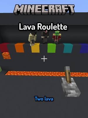 Minecraft Lava Roulette #Minecraft #minecraftmemes #memes #funny #slyp 