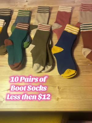 I can’t believe what great quality these socks are for the money!!! #bootsocks #socks #midsocks #thermalsocks #womenssocks #tiktokshopfinds #treasurefinds #spotlightfinds 