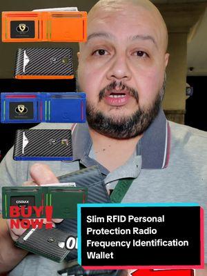 @GSOIAX cc @GSOIAX Slim RFID Personal Protection Radio Frequency Identification Wallet #rfidwallet #menswallet #gsoiaxslimwallet #gsoiaxwallet #radiofrequencyidentification #radiofrequency #security #luxurywallet #valentinesgiftforhim #valentinesgift 