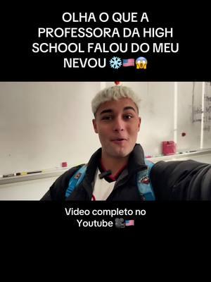 Canal: “Gringo Carioca” no youtube #gringocarioca #nevou #gringa #highschool  #CapCut 